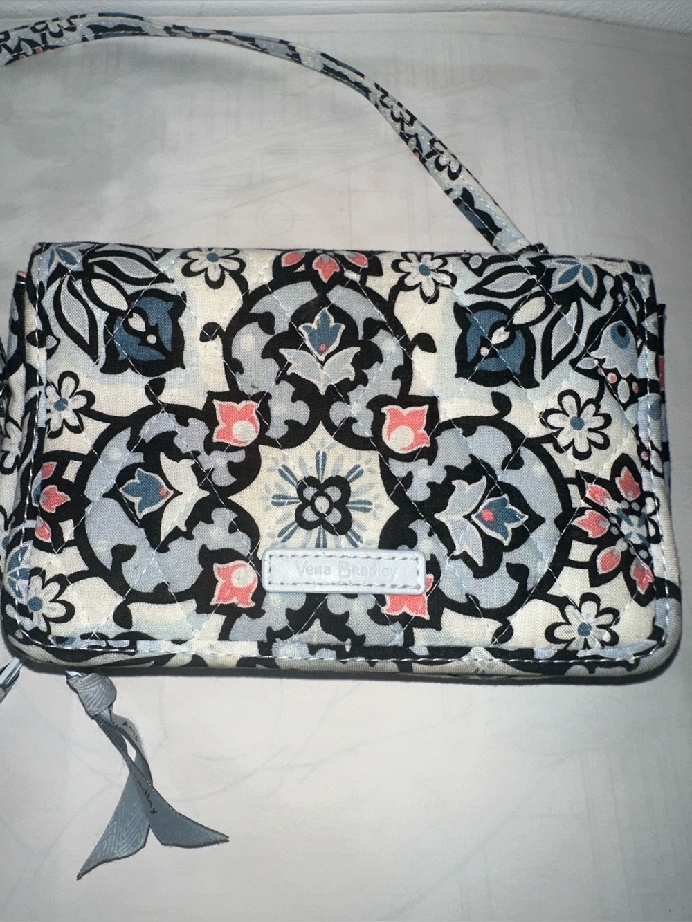 Vera Bradley RFID Crossbody Euro Wallet - Lisbon Medallion